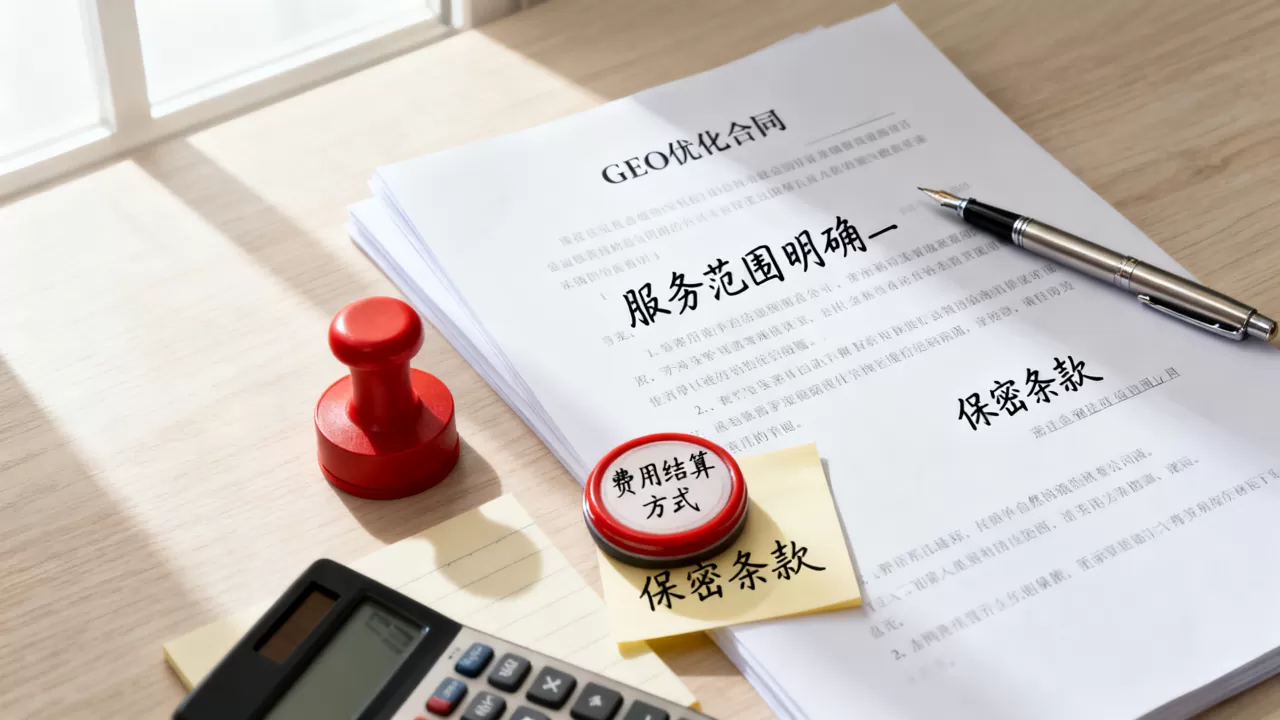 签GEO优化合同要注意什么？2026年GEO优化合同注意事项