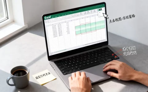 怎么锁定？Excel表格固定行列方法