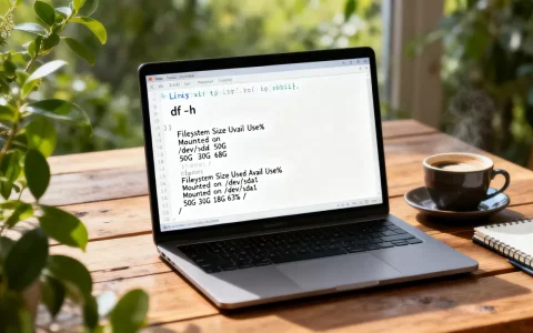 Linux磁盘容量怎么查？linux查看硬盘剩余空间命令
