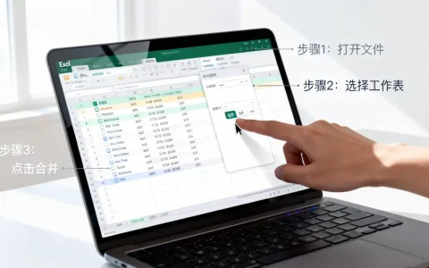 Excel标签合并怎么操作？excel多个工作表合并成一个