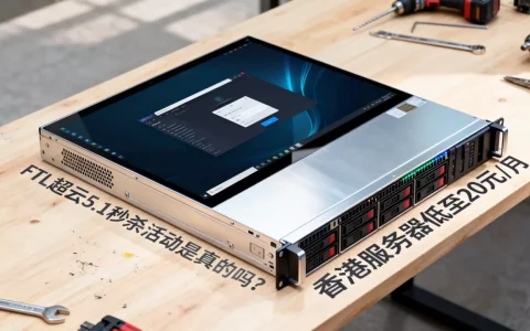 FTL超云5.1秒杀活动是真的吗？香港服务器低至20元/月