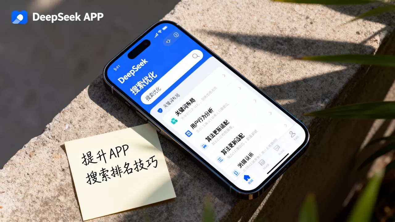 DeepSeek APP搜索优化最新怎么玩？如何提升APP搜索排名