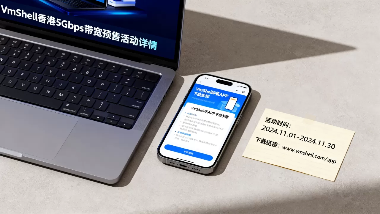 VmShell香港5Gbps带宽预售活动有哪些?VmShell手机APP怎么下载 VmShell香港5Gbps带宽预售活动有哪些?VmShell手机APP怎么下载