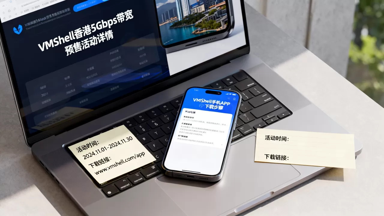 VmShell香港5Gbps带宽预售活动有哪些?VmShell手机APP怎么下载 VmShell香港5Gbps带宽预售活动有哪些?VmShell手机APP怎么下载