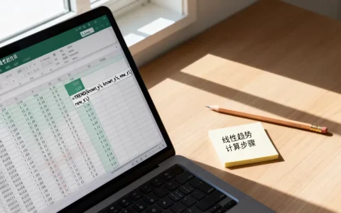 Excel线性趋势怎么算？excel线性趋势公式