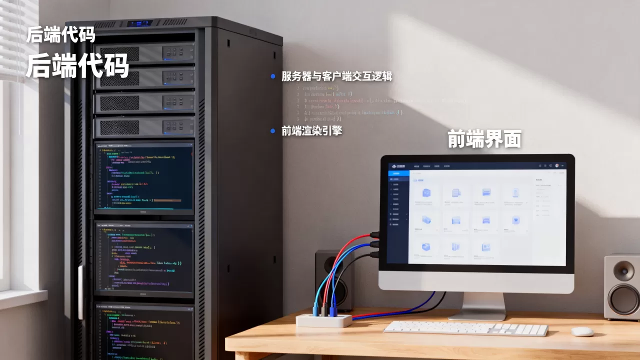 服务器后端客户端是什么关系？后端与前端开发的区别