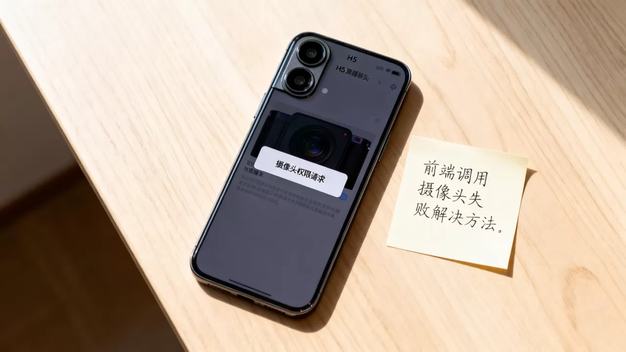 H5和JS如何调用手机摄像头？前端调用摄像头权限失败解决方法
