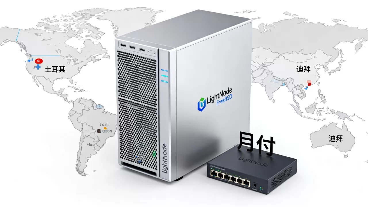 LightNode FreeBSD上线支持哪些国家？土耳其迪拜VPS月付多少钱
