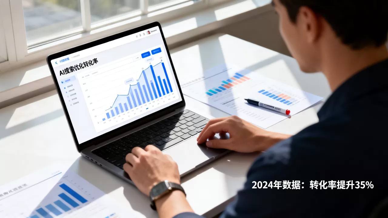 AI搜索优化转化率有多高？今年数据揭秘