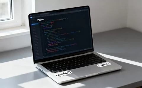 Python中casefold怎么用？Python字符串转小写方法