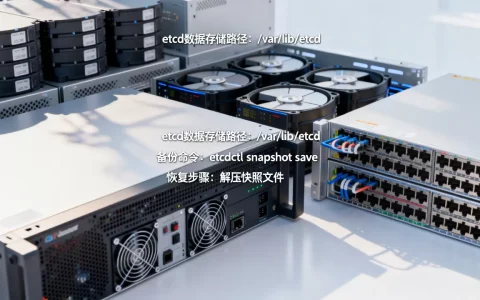 K8s etcd数据存在哪里？etcd集群数据备份与恢复方法