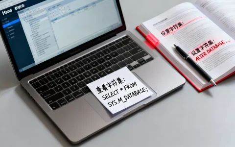 hana数据库如何查看字符集？hana数据库字符集设置方法