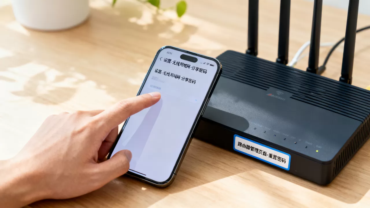 分享wifi密码怎么设置？手机连不上wifi密码忘了怎么办