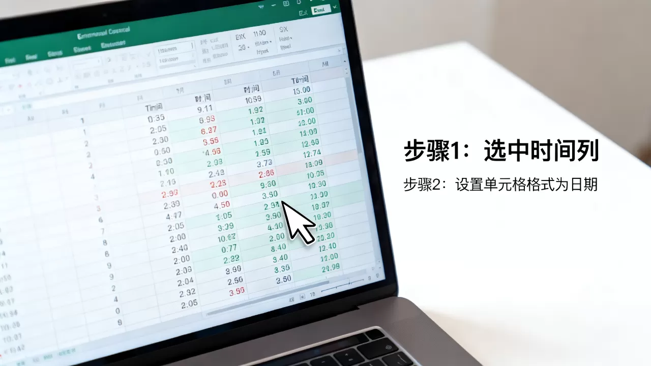 如何在Excel中快速删除时间？excel删除时间格式保留日期