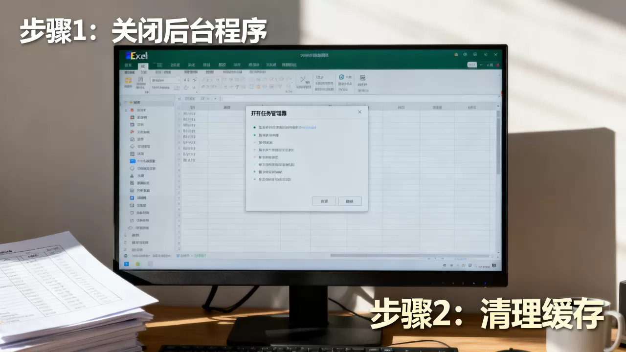 Excel运行太卡怎么办?电脑卡顿怎么解决 Excel运行太卡怎么办?电脑卡顿怎么解决
