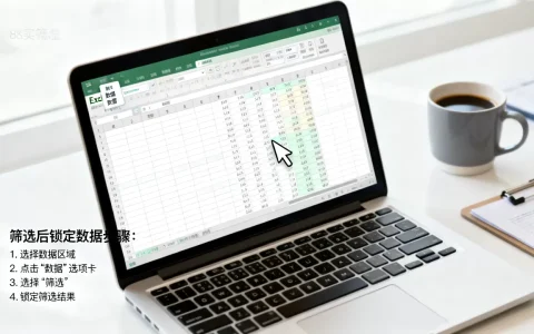 Excel筛选后如何锁定数据？Excel筛选锁定具体操作步骤