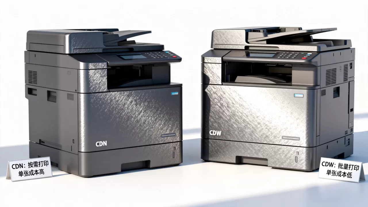 复印机CDN和CDW区别是什么？复印机CDN和CDW哪个更划算