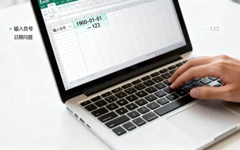 Excel里怎么打出负号？excel输入负号变日期怎么办