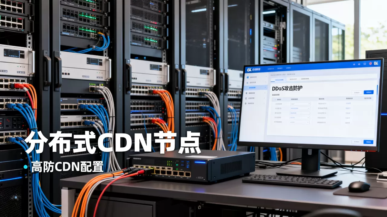 分布式CDN防DDoS攻击真的有效吗？如何配置高防CDN