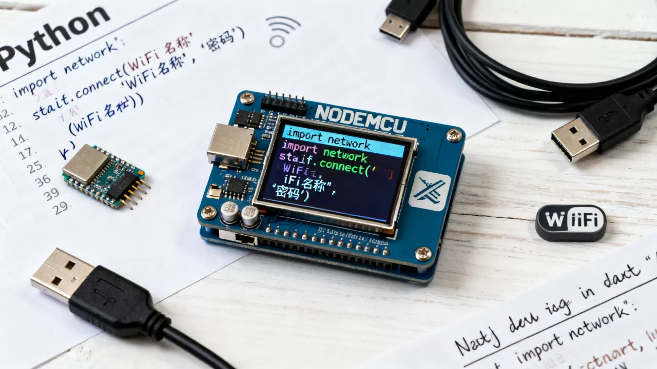 Python NodeMCU如何开发?NodeMCU连接WiFi教程 Python NodeMCU如何开发?NodeMCU连接WiFi教程