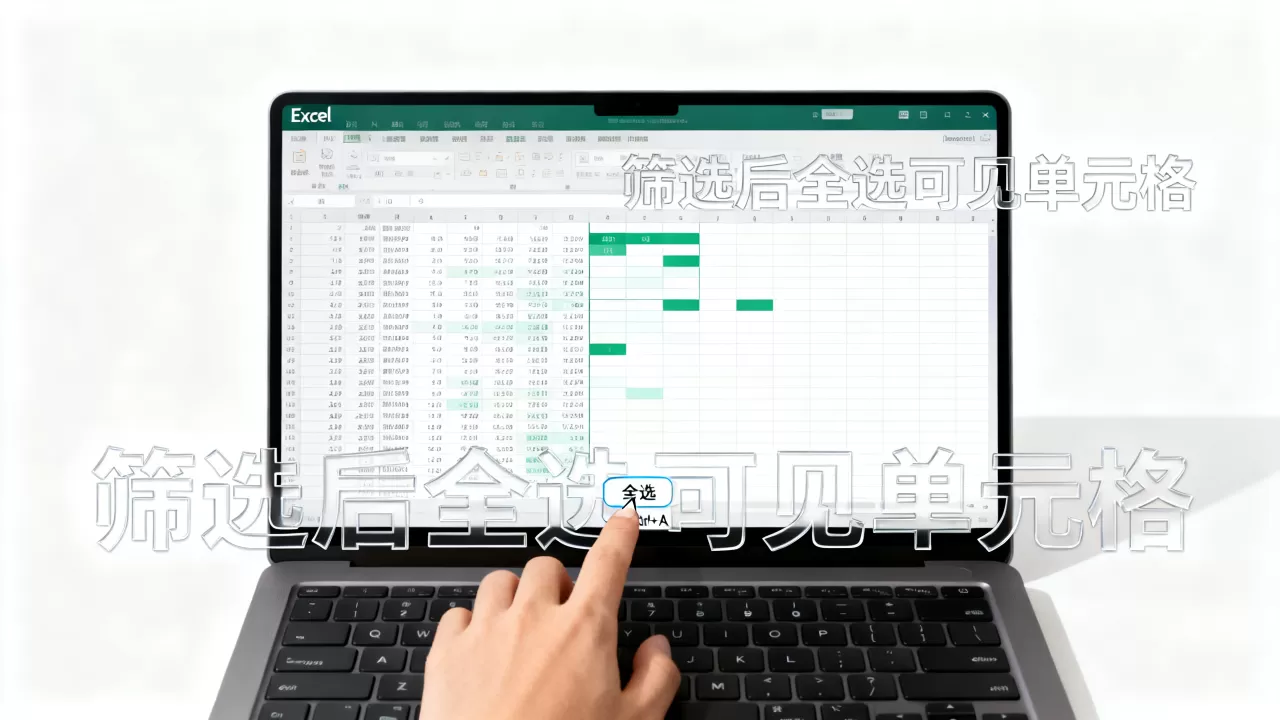 Excel筛选如何全选?excel筛选数据后全选所有可见单元格 Excel筛选如何全选?excel筛选数据后全选所有可见单元格