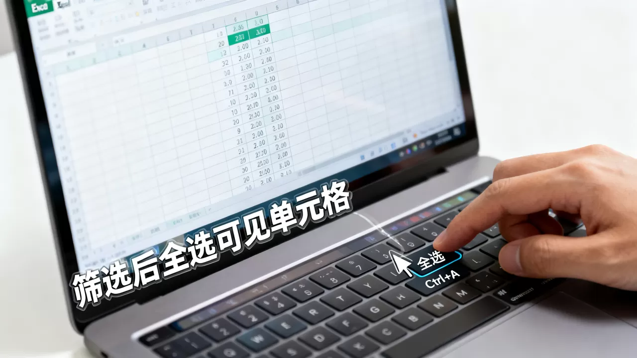 Excel筛选如何全选?excel筛选数据后全选所有可见单元格 Excel筛选如何全选?excel筛选数据后全选所有可见单元格