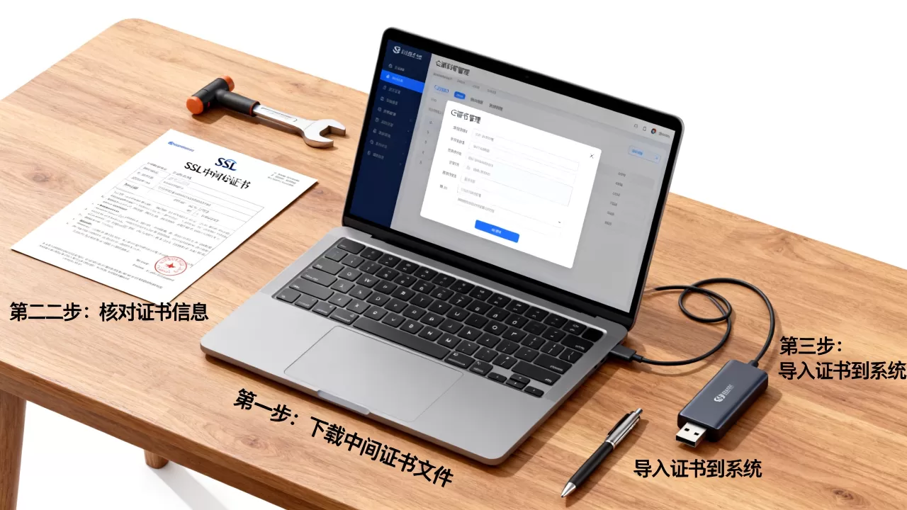 SSL证书中间证书怎么安装？中间证书安装教程