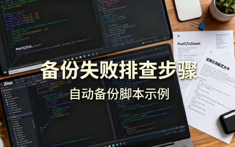 Linux PostgreSQL备份失败怎么办？postgresql定时自动备份脚本