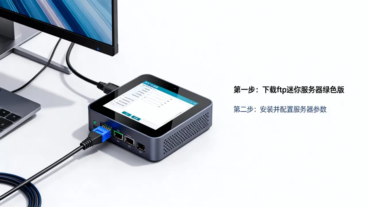 ftp迷你服务器绿色版怎么用？ftp服务器搭建教程