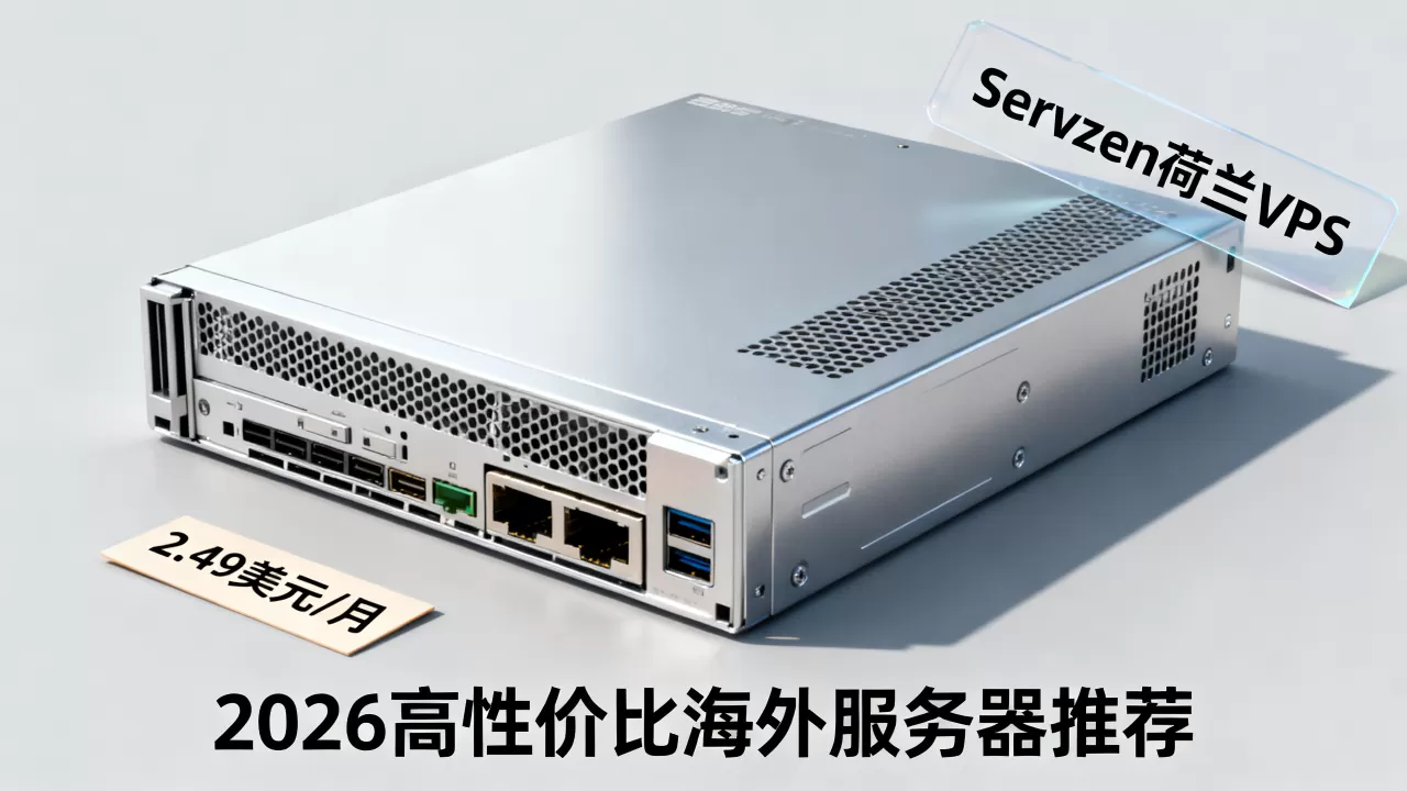 Servzen荷兰VPS每月仅2.49美元？2026年高性价比海外服务器推荐