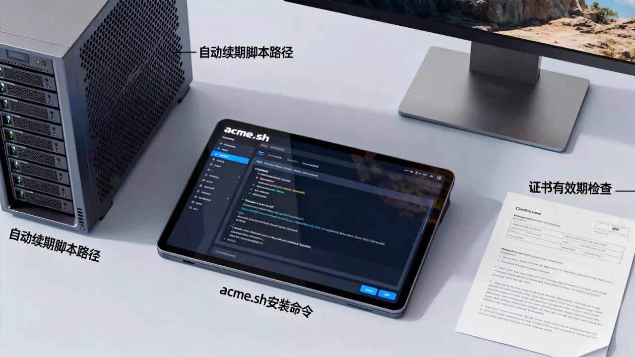 SSL证书如何自动续期?acme.sh自动续期配置教程 SSL证书如何自动续期?acme.sh自动续期配置教程
