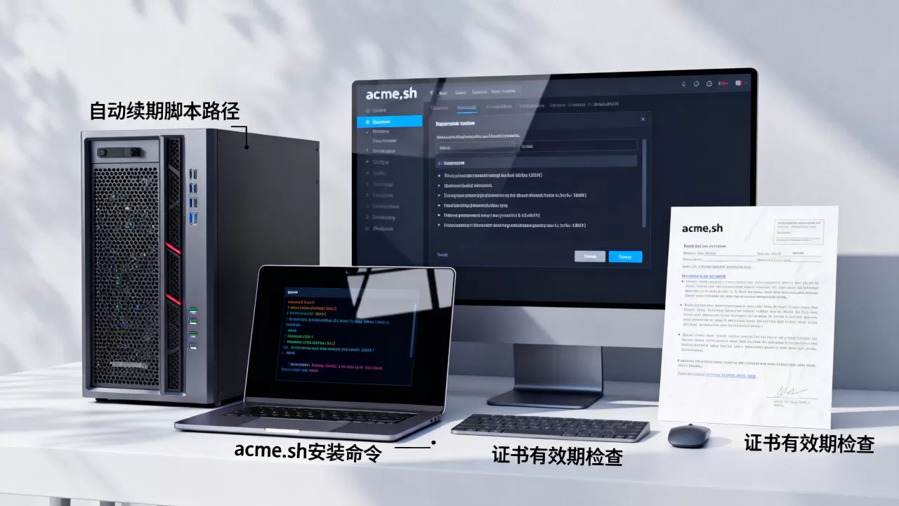 SSL证书如何自动续期?acme.sh自动续期配置教程 SSL证书如何自动续期?acme.sh自动续期配置教程
