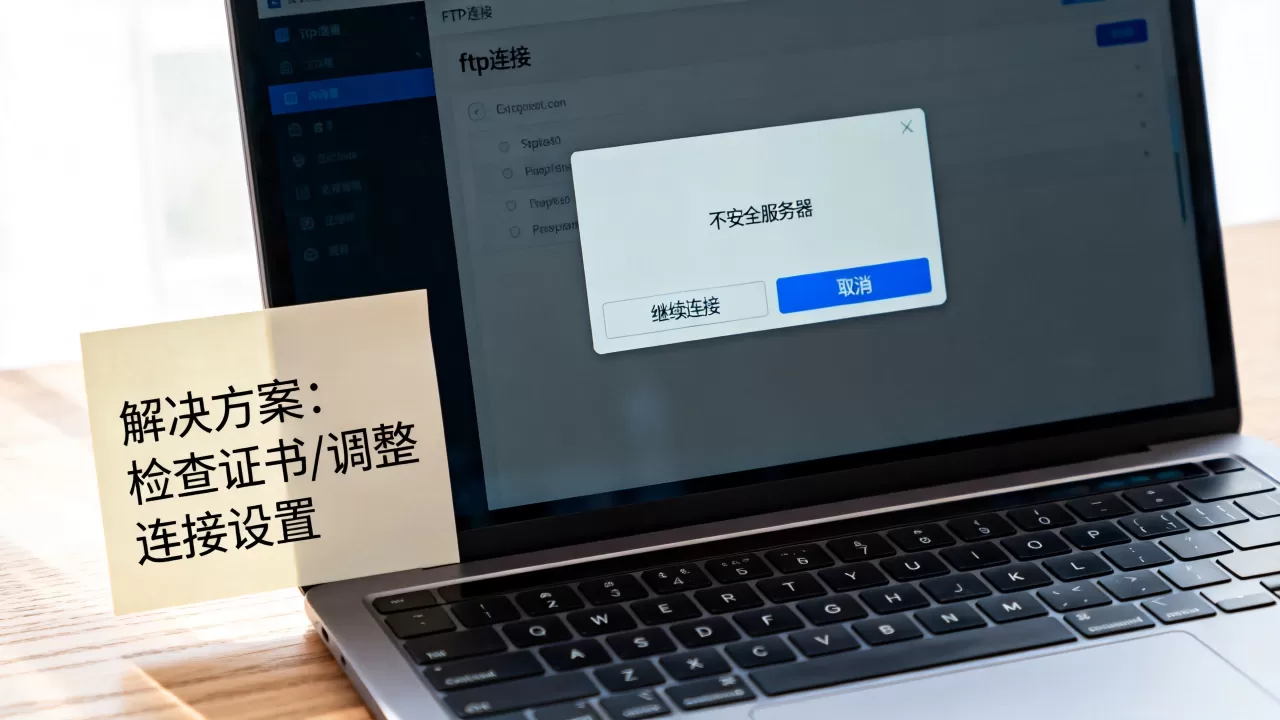 ftp连接提示不安全服务器怎么办?ftp连接不安全怎么解决 ftp连接提示不安全服务器怎么办?ftp连接不安全怎么解决
