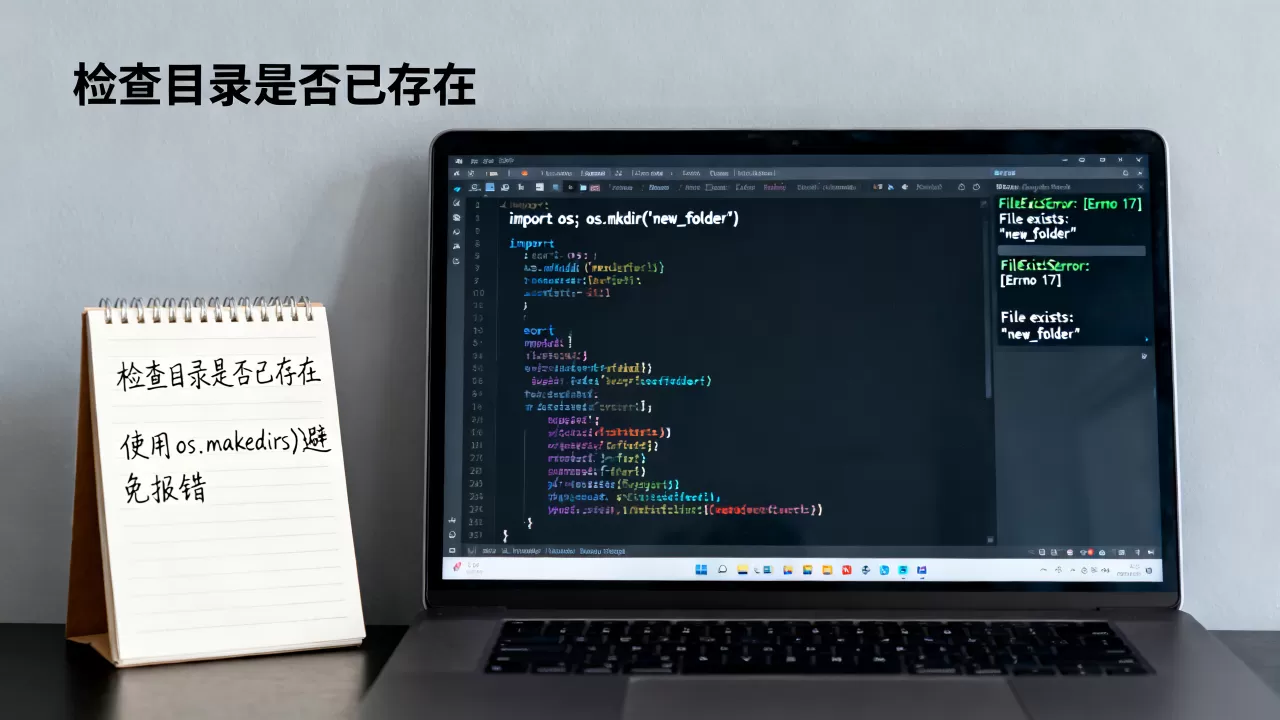 Python mkdir创建文件夹报错怎么办？python创建目录失败解决方法