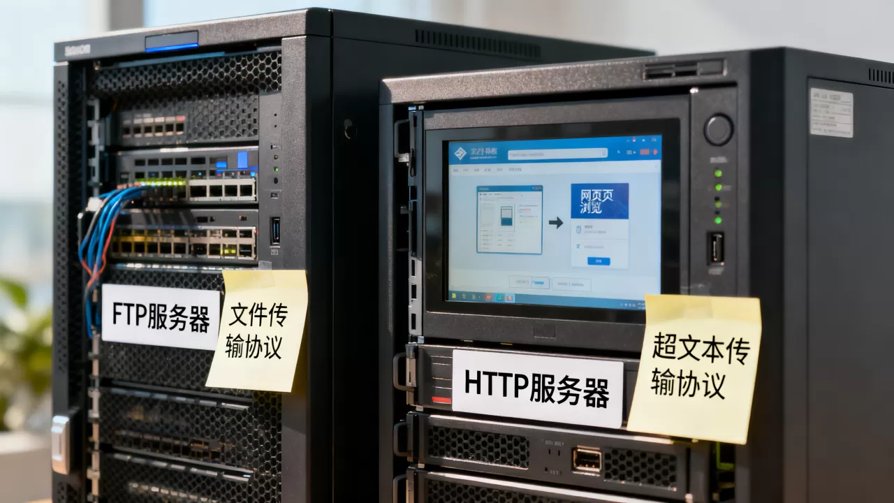 ftp和http服务器有什么区别？ftp服务器和http服务器区别