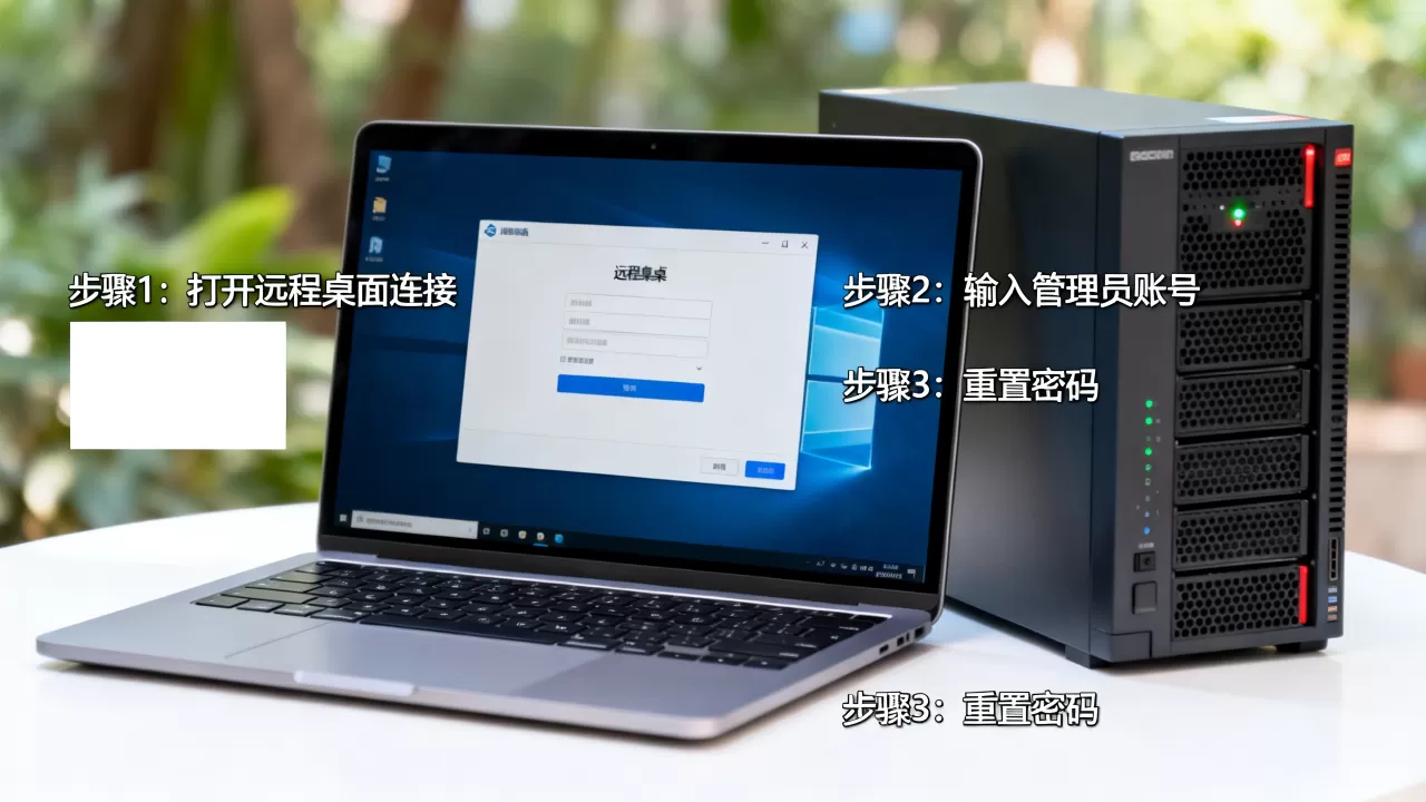 服务器远程密码忘了怎么办？如何重置远程桌面连接密码