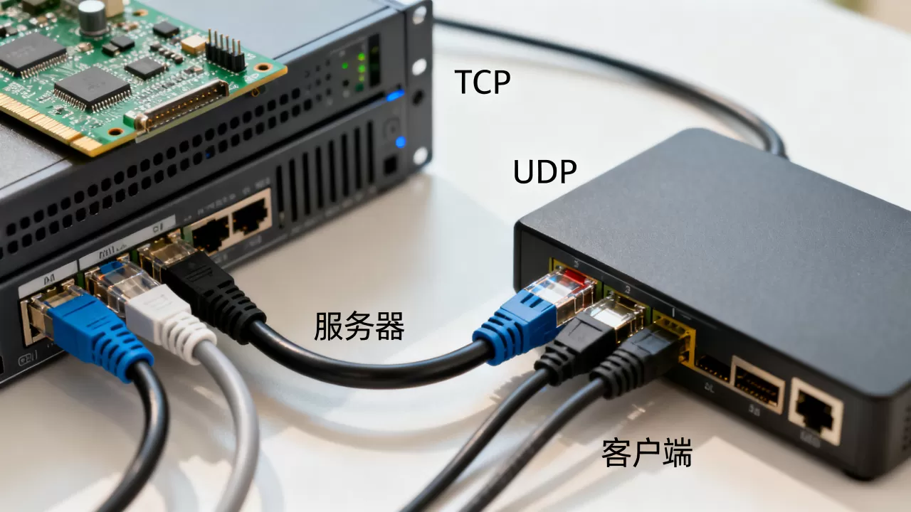 服务器客户端通信协议有哪些？TCP与UDP区别