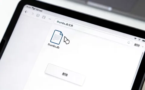 ftp服务器中的thumbs是什么？ftp服务器中thumbs.db文件怎么删除