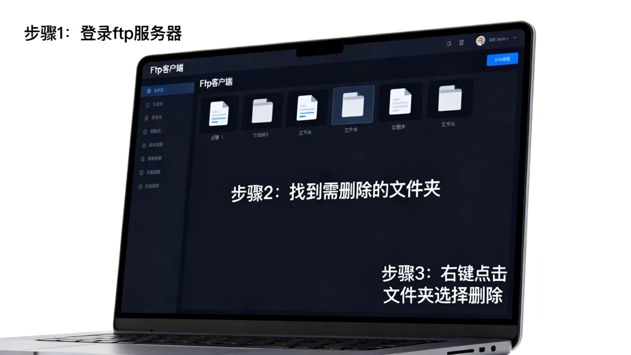 ftp服务器怎么删文件夹？ftp服务器删除文件夹的详细步骤