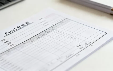 如何制作规范的收据模板Excel？excel收据表格模板下载