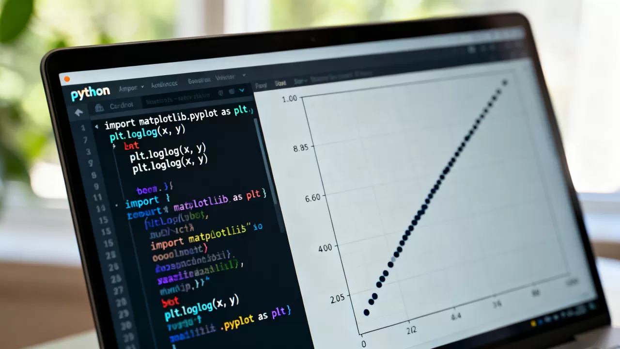 python中loglog怎么画?python双对数坐标绘图方法 python中loglog怎么画?python双对数坐标绘图方法