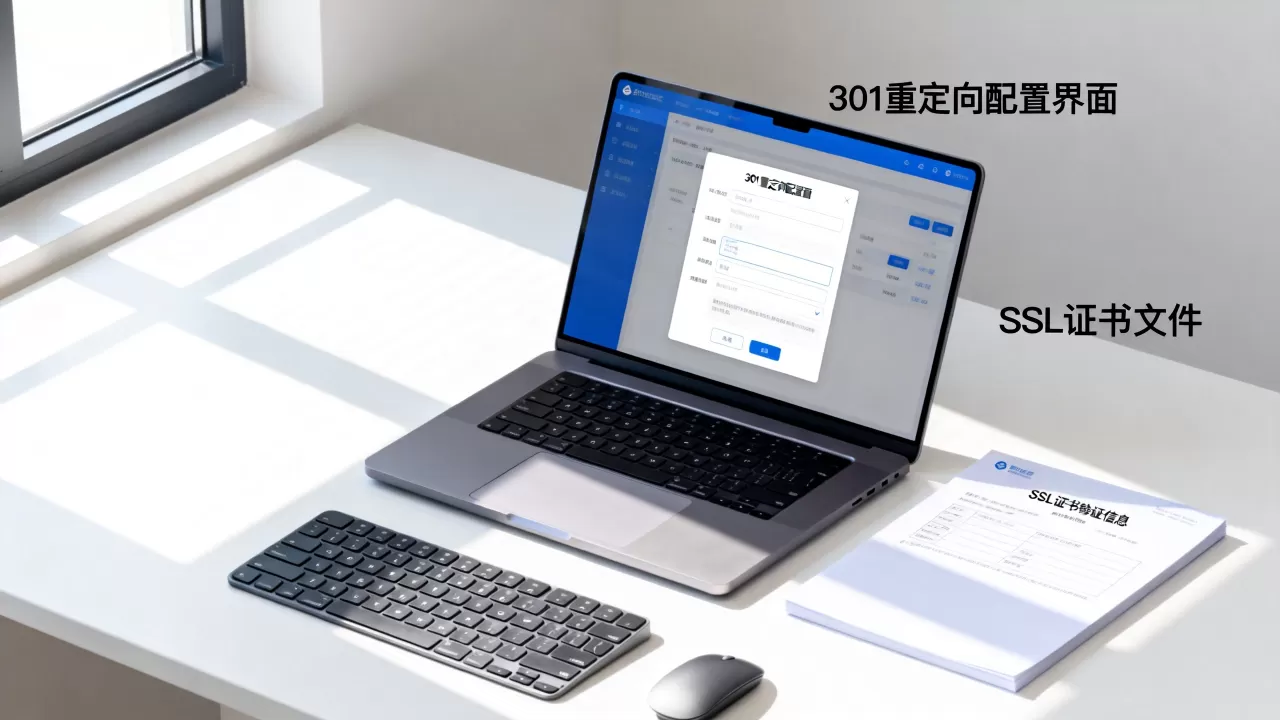 SSL证书301重定向怎么配置？301重定向设置教程