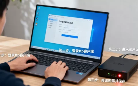 ftp服务器怎么改密码？ftp服务器修改密码详细步骤