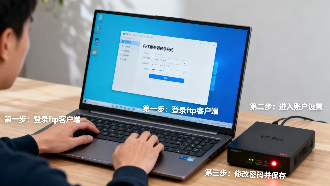 ftp服务器怎么改密码？ftp服务器修改密码详细步骤