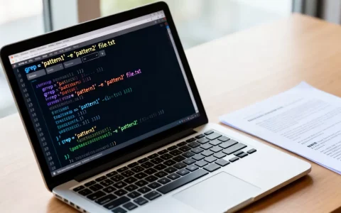 linux grep -e怎么用？grep多条件匹配搜索