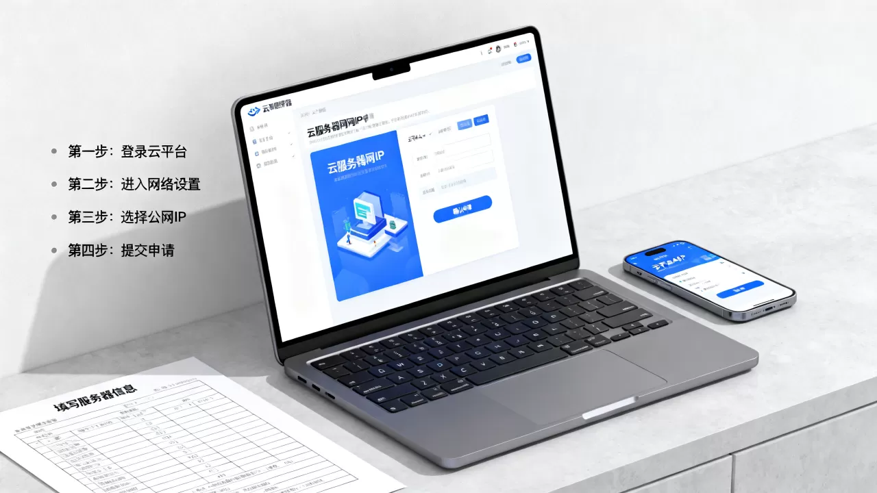 如何申请服务器公网IP？云服务器公网IP申请流程