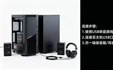 服务器主机没音箱插口怎么办？电脑主机没有耳机孔怎么连接