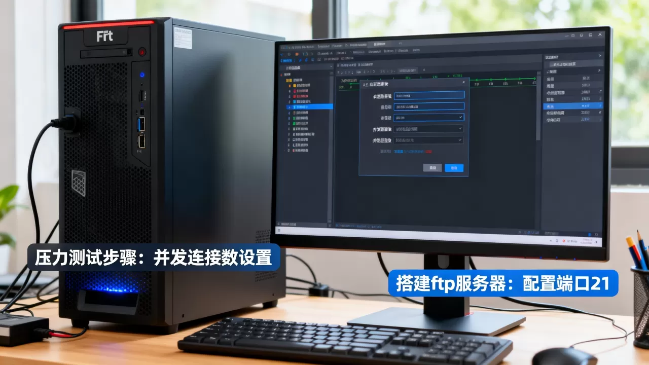ftp服务器压力测试怎么做？如何搭建ftp服务器