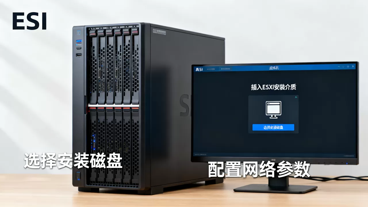 服务器主机如何安装ESXi虚拟机？ESXi系统安装教程