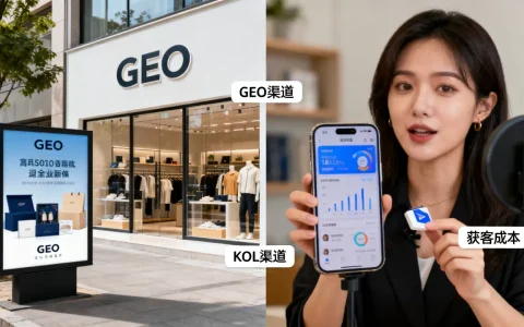 2026新兴品牌做GEO还是KOL？哪个渠道获客成本低